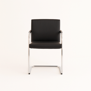 Vitra Visasoft Freischwinger Stuhl Leder