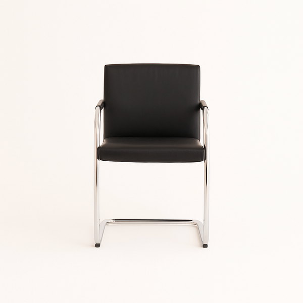 Vitra Visasoft Freischwinger Stuhl Leder
