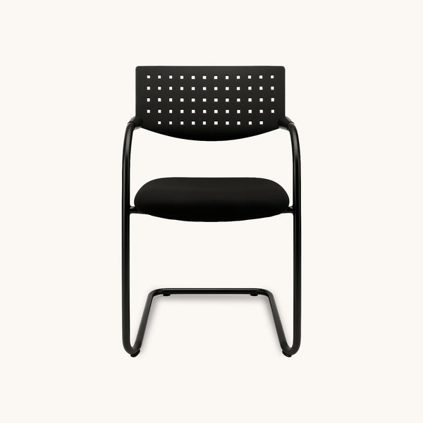 Vitra Visavis Design Konferenzstuhl Black Edition
