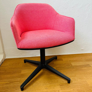 Vitra Softshell Chair, Vierstern-Untergestell