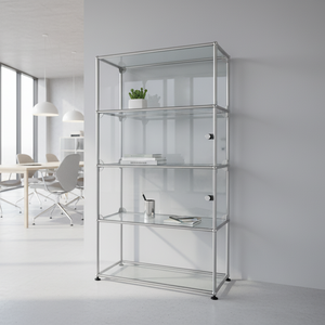 USM Haller Glasvitrine 1x4