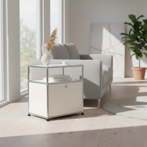 USM Haller Nachttisch Reinweiss