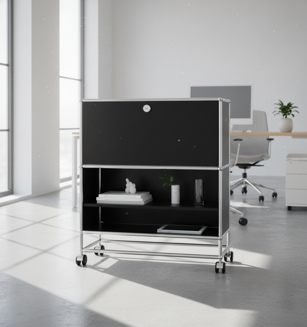 USM Haller Regal auf Rollen