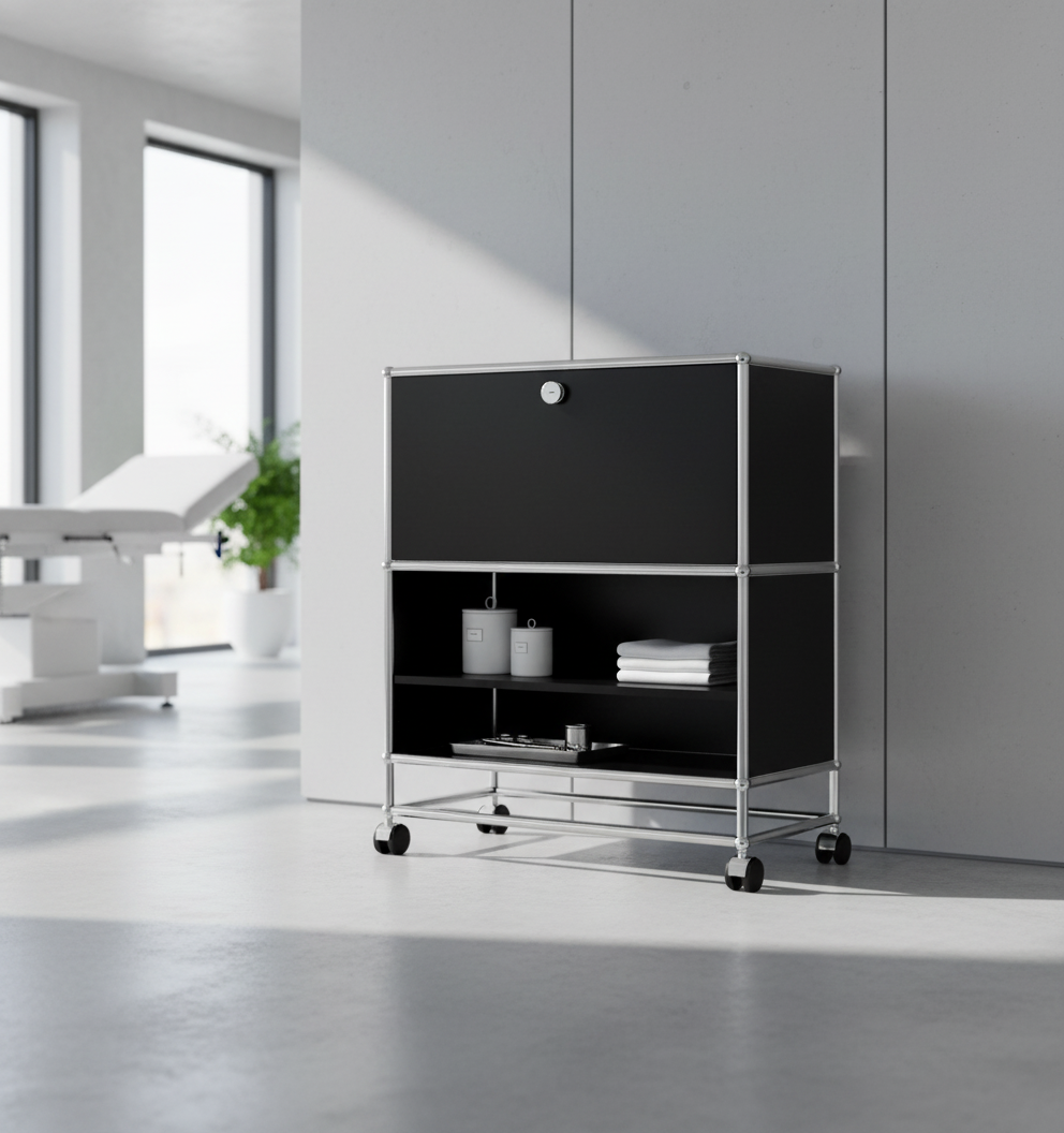 USM Haller Regal auf Rollen