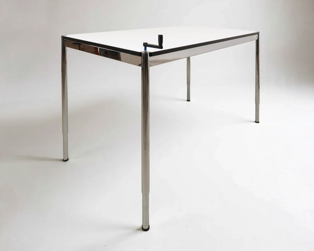 USM Haller Tisch mit Kurbel höhenverstellbar
