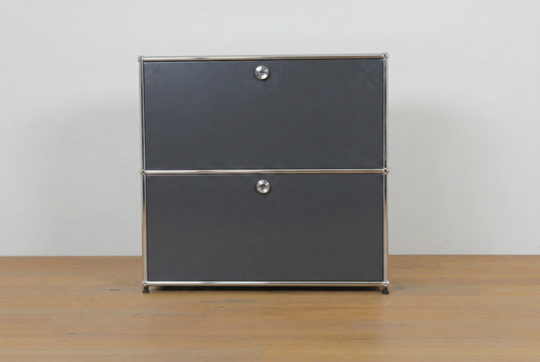 USM Haller Regal #1158 1x2 mit 1 Ausziehtüre