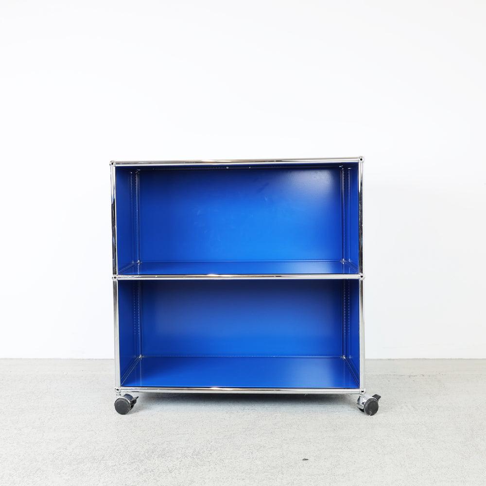 USM Haller Regal Enzianblau 1x2