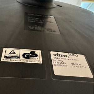 Vitra Softshell Chair, Vierstern-Untergestell